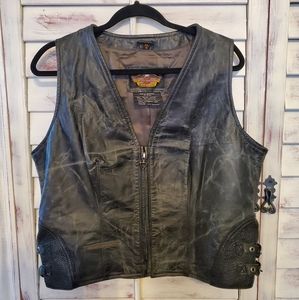 Harley Davidson Leather Vest